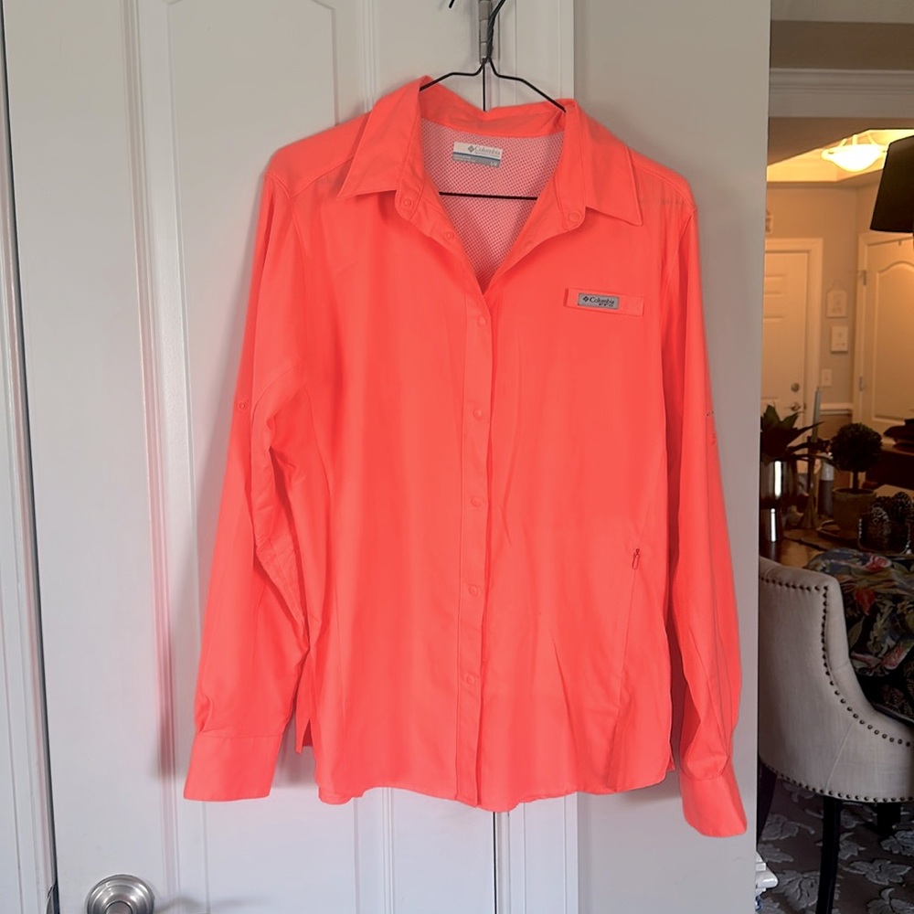NEW Columbia Womens PFG Tamiami II Long Sleeve Shirt Athleisure Outdoor Summer